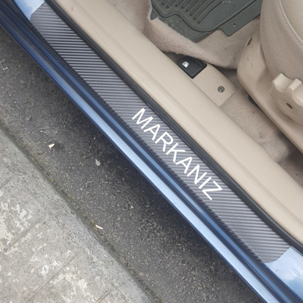 Desingonb Mercedes 200 Bağaj ve Kapı Eşiği Karbon Sticker (Set) - 90*5 - Siyah Oto Boyaları Fiyatı