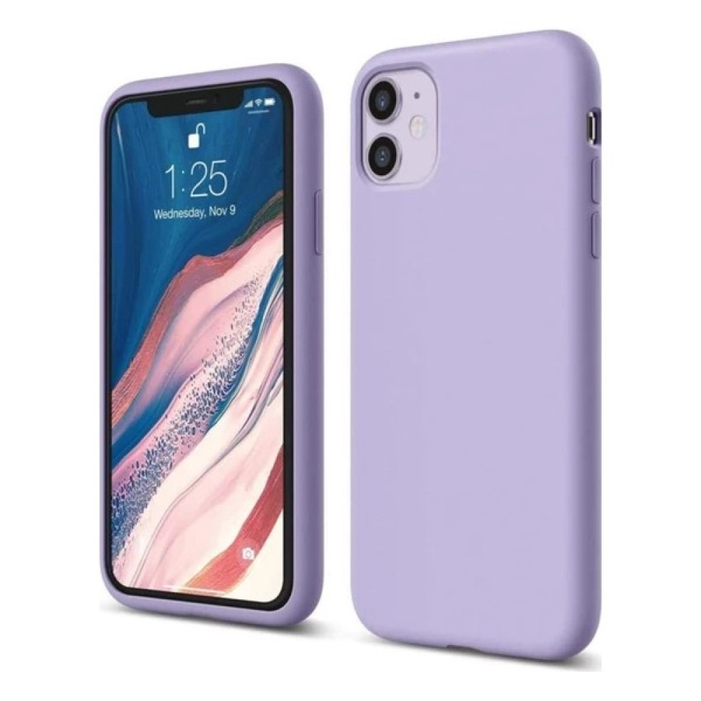 Desingshop Atalay Apple iPhone 11 Lansman Silikon Kılıf Lila - Açık Lila Cep Telefonu Kılıfı Fiyatı