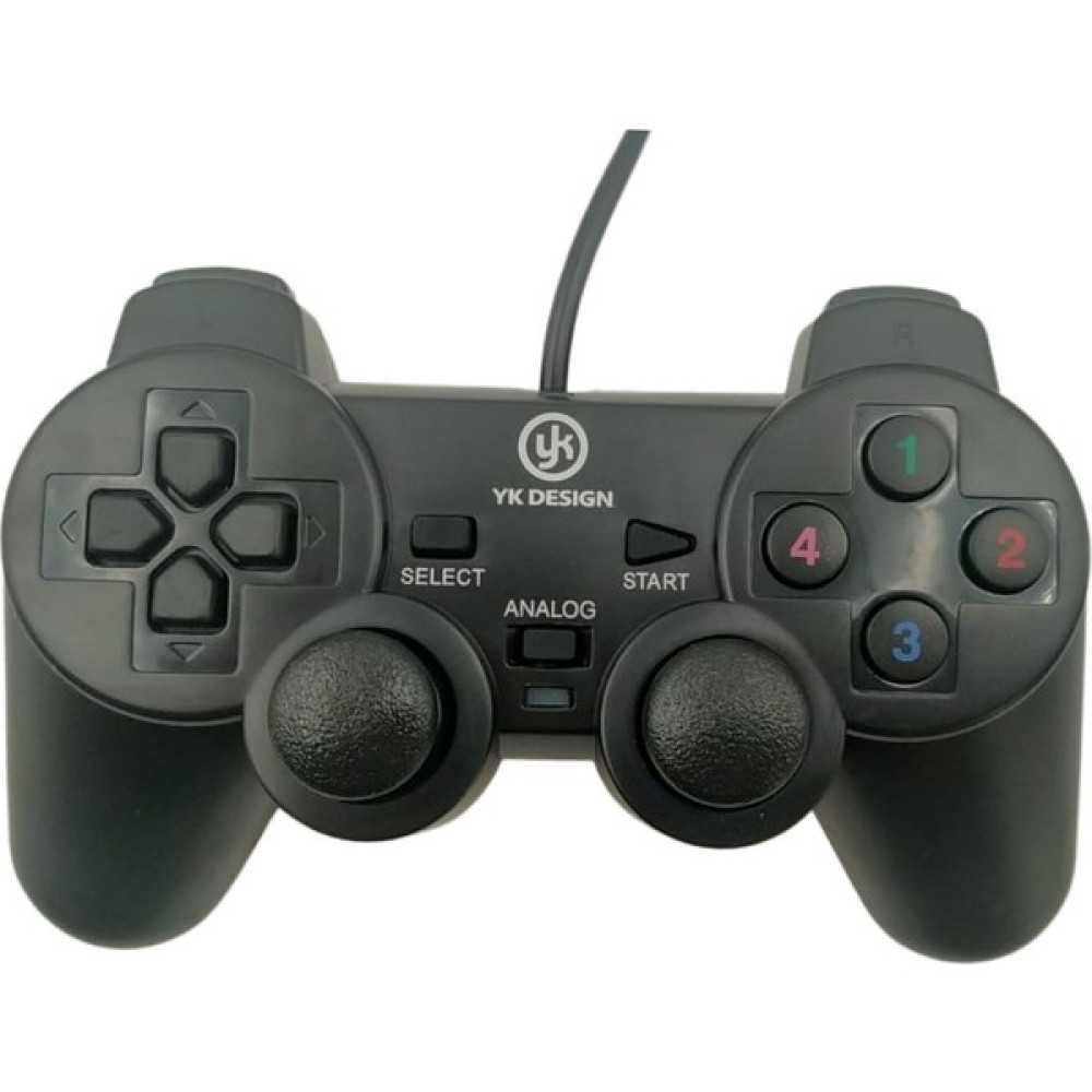 Desingshop Çift Titreşimli USB Kablolu Oyun Kolu Pc Uyumlu Vibration Gamepad Konsol Aksesuarları Fiyatı