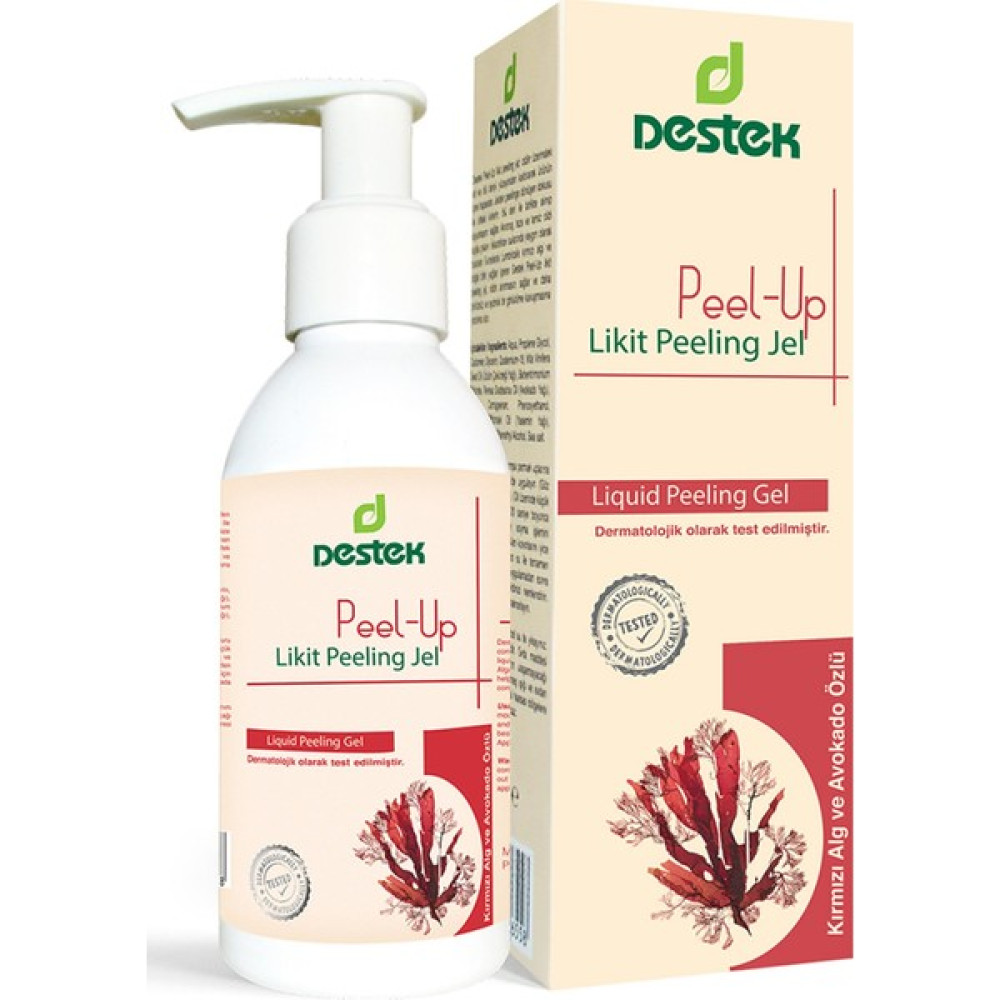 Destek Peel - Up Peelup Likit Peeling Jel Kırmızı Yosun ve Avokado Özlü 150 ml Oto Boyaları Fiyatı