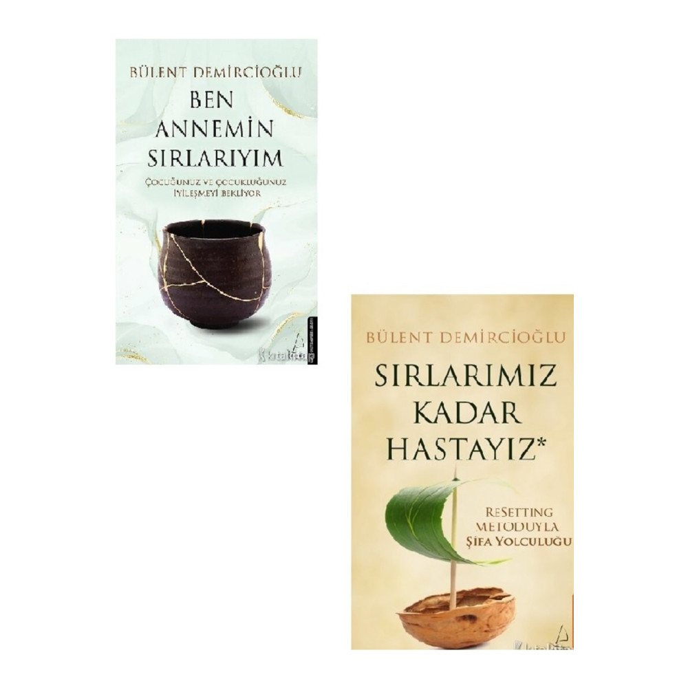 Destek Yayınları Ben Annemim Sırlarıyım - Sırlarımız Kadar Hastayız - Bülent Demircioğlu 2 Kitap Set Kişisel Gelişim Kitapları Fiyatı