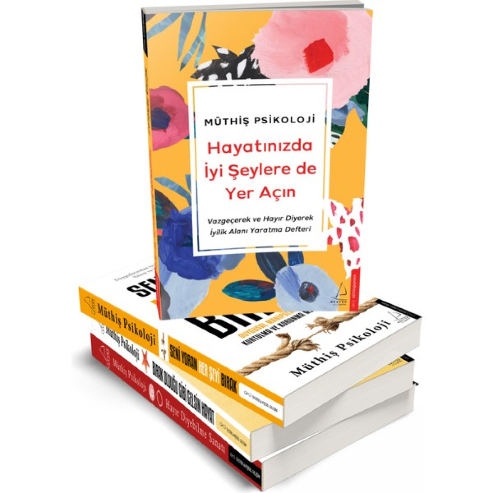 Destek Yayınları Müthiş Psikoloji 3 Kitap Set Defter Hediyeli Kişisel Gelişim ve Psikoloji Fiyatı