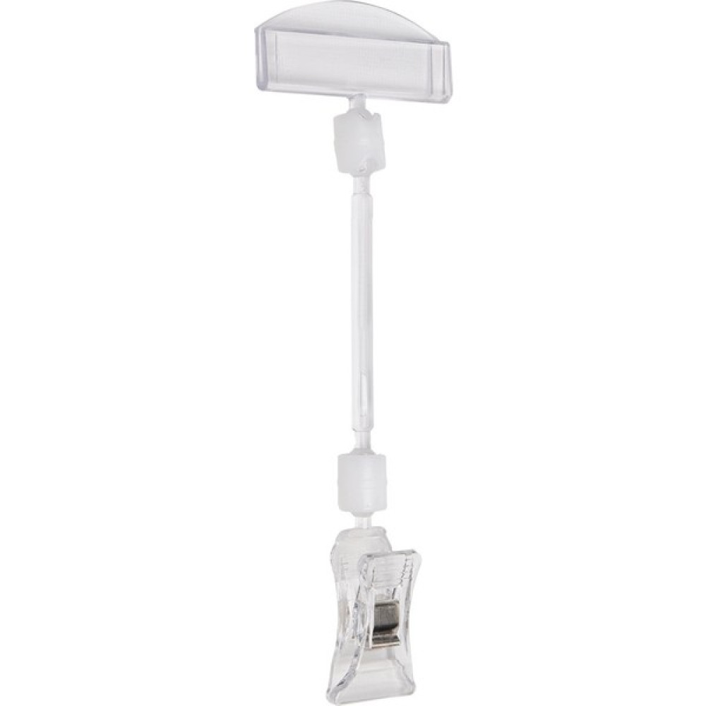 Destekle Küçük Mandallı Geçmeli 5 cm Etiketlik (Şeffaf 10'lu Paket) 100 mm Boy Sarf Tüketim Malzemeleri Fiyatı