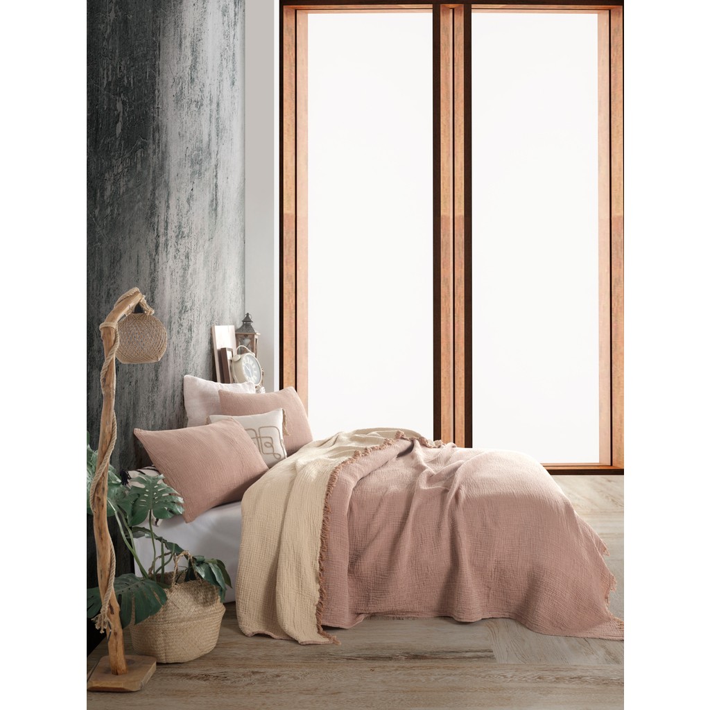 Destiny Hometex 4 Katlı Multi Muslin %100 Pamuk Tek Kişillik Yatak Örtüsü 160X240CM - Kahverengi - 160 x 240 cm SSD / Solid State Drive Fiyatı