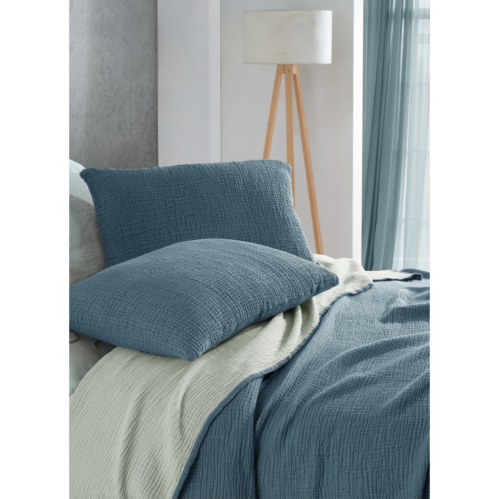 Destiny Hometex 4 Katlı Multi Muslin %100 Pamuk Tek Kişillik Yatak Örtüsü 160X240CM - Nil Yeşili - 160 x 240 cm SSD / Solid State Drive Fiyatı