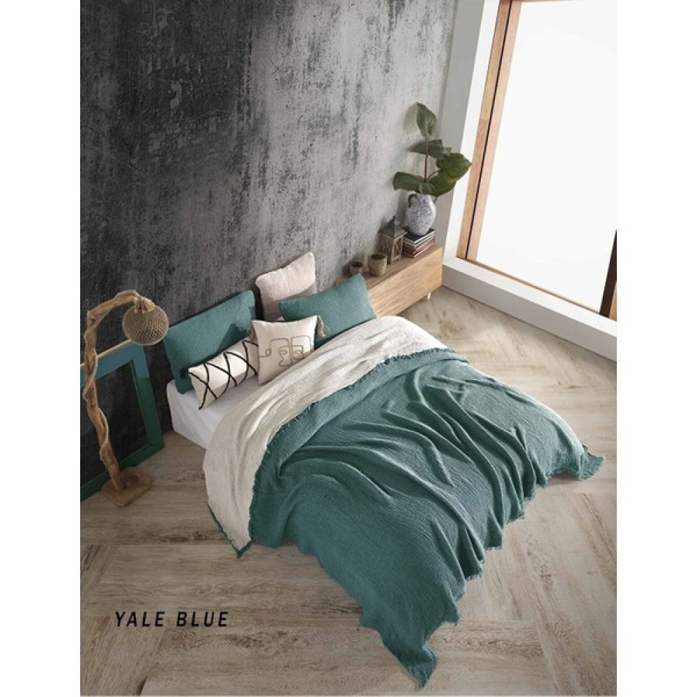 Destiny Hometex 4 Katlı Multi Muslin Pamuk Battal Boy Yatak Örtüsü 240x260 Cm Battal Boy - 240 x 260 cm - Renkli Yatak Örtüsü Fiyatı