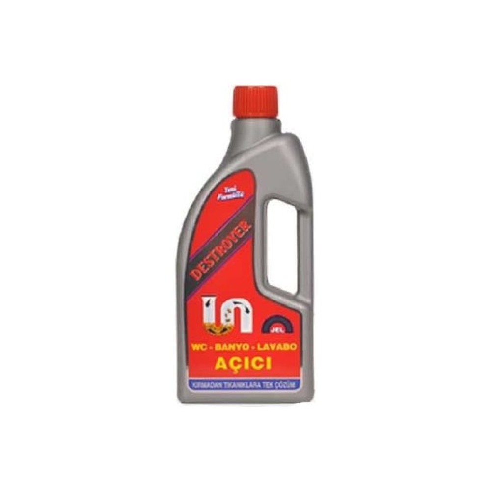 Destroyer Lavabo Ve Wc Açıcı Sıvı 500 ml Temizlik Malzemeleri Fiyatı