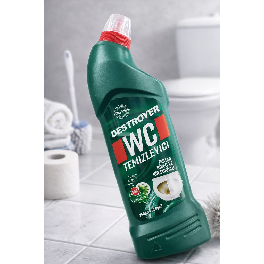 Destroyer Wc Temizleyici 750 ml %99 Kir Sökücü Diğer Fiyatı