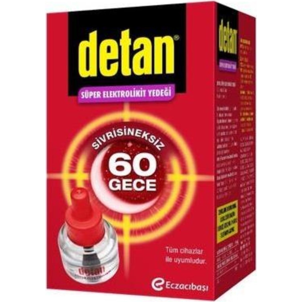 Detan Süper Elektrolikit Yedek 60 Gece x 2'li Diğer Fiyatı