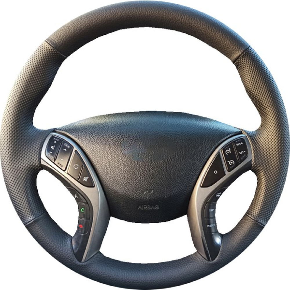 Detay Deri Direksiyon Hyundai I30 ve Elantra Uyumlu Spor Direksiyon Kılıfı - Siyah Oto Boyaları Fiyatı