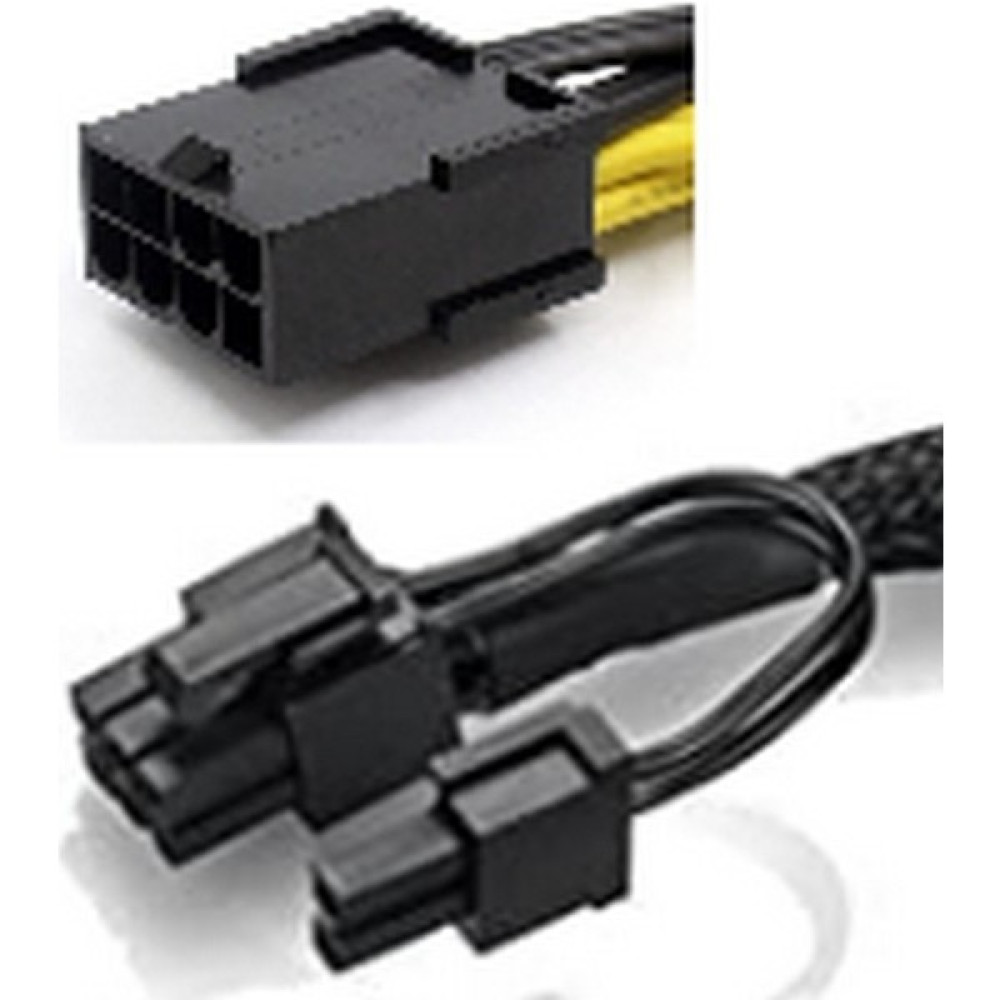 Detay Kablo Pcı-E To Pcı-E Power Kablosu (Pcı-E 8 Pin To Pcı-E 8 Pin) (30 Cm) Güç Kablosu Fiyatı