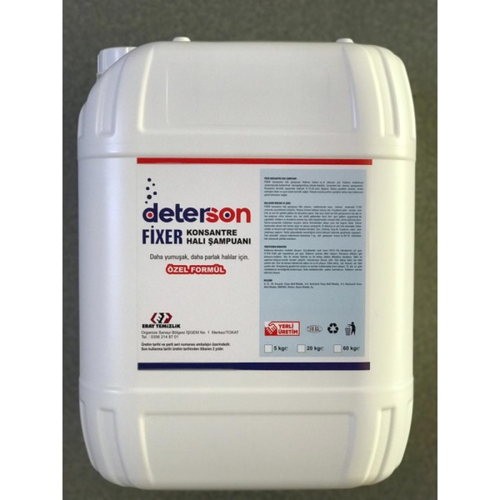 Deterson Fixer Ultra Halı Yıkama Şampuanı Halı Şampuanı Fiyatı