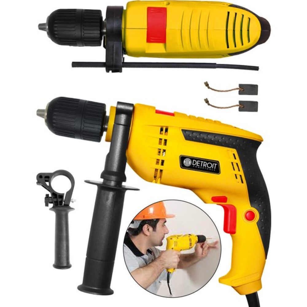 Detroit Usapowertools Profesional Elektrikli Matkap 13 mm 1000W-SARI Daflong Series Oto Boyaları Fiyatı