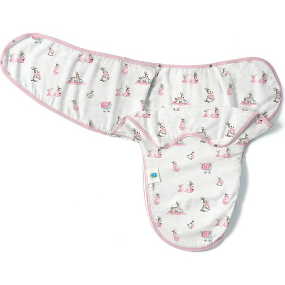 Deux Lapins Müslin Bebek Hazır Kundak – Bébé Lapin Rose Hamilelik ve Emzirme Fiyatı