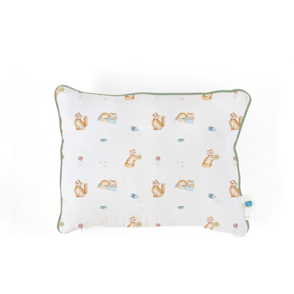 Deux Lapins Müslin Dolgulu Bebek Yastığı - Chaton - Sarı - 37 x 45 cm Bebek Yastığı-Kılıfı Fiyatı