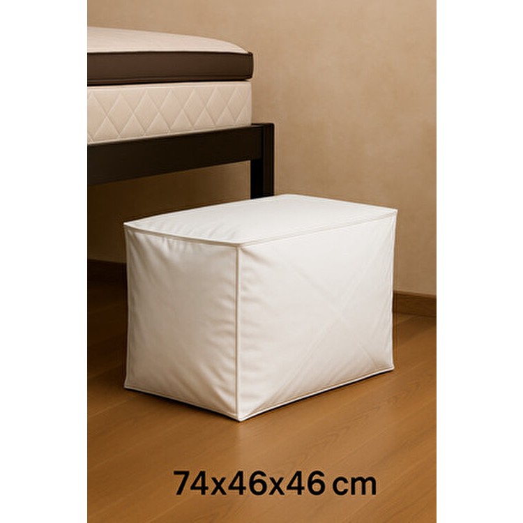 Dev Boy , Baza Altı Organizer Hurç 74X46X46 cm 1 Adet - Beyaz - 46 x 74 Diğer Fiyatı