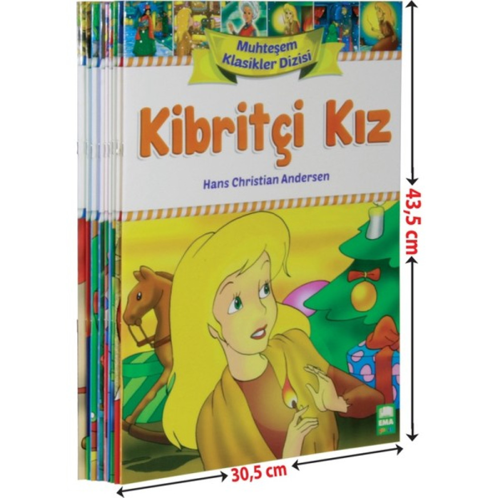 Dev Boy Muhteşem Klasikler Dizisi Renkli 10 Kitap Set Okul Öncesi Eğitici & Öğretici Kitaplar Fiyatı