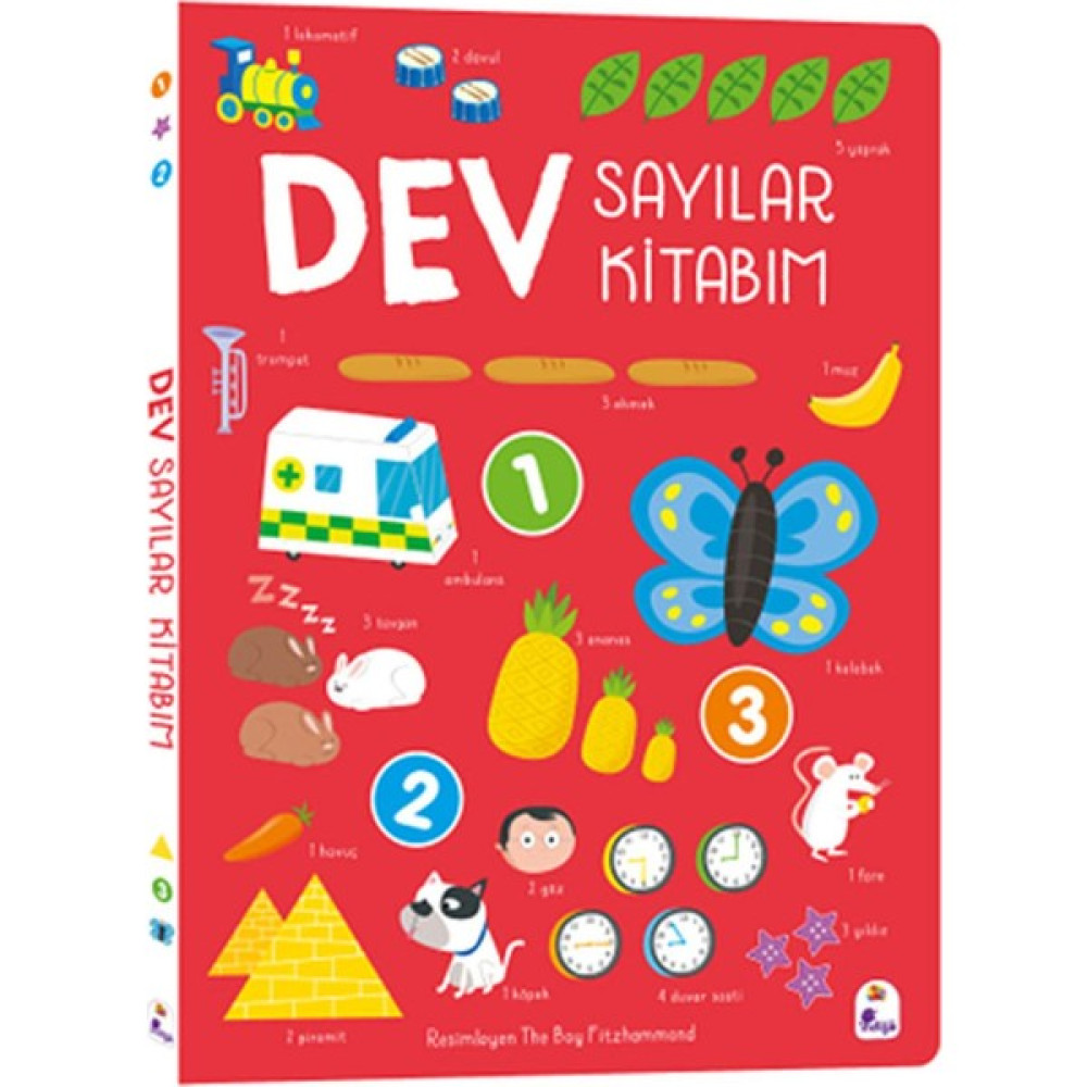 Dev Sayılar Kitabım (Ciltli) Okul Öncesi Eğitici & Öğretici Kitaplar Fiyatı