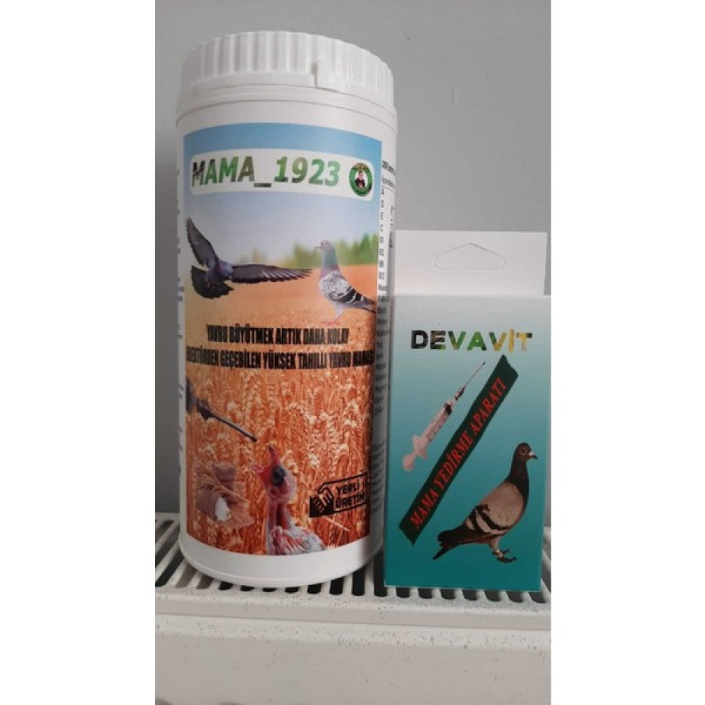 Devavit 1 kg Yavru Güvercin Maması, Yemi ve Yavru Yedirme Aparatı Mama ve Evcil Hayvan Ürünleri Fiyatı