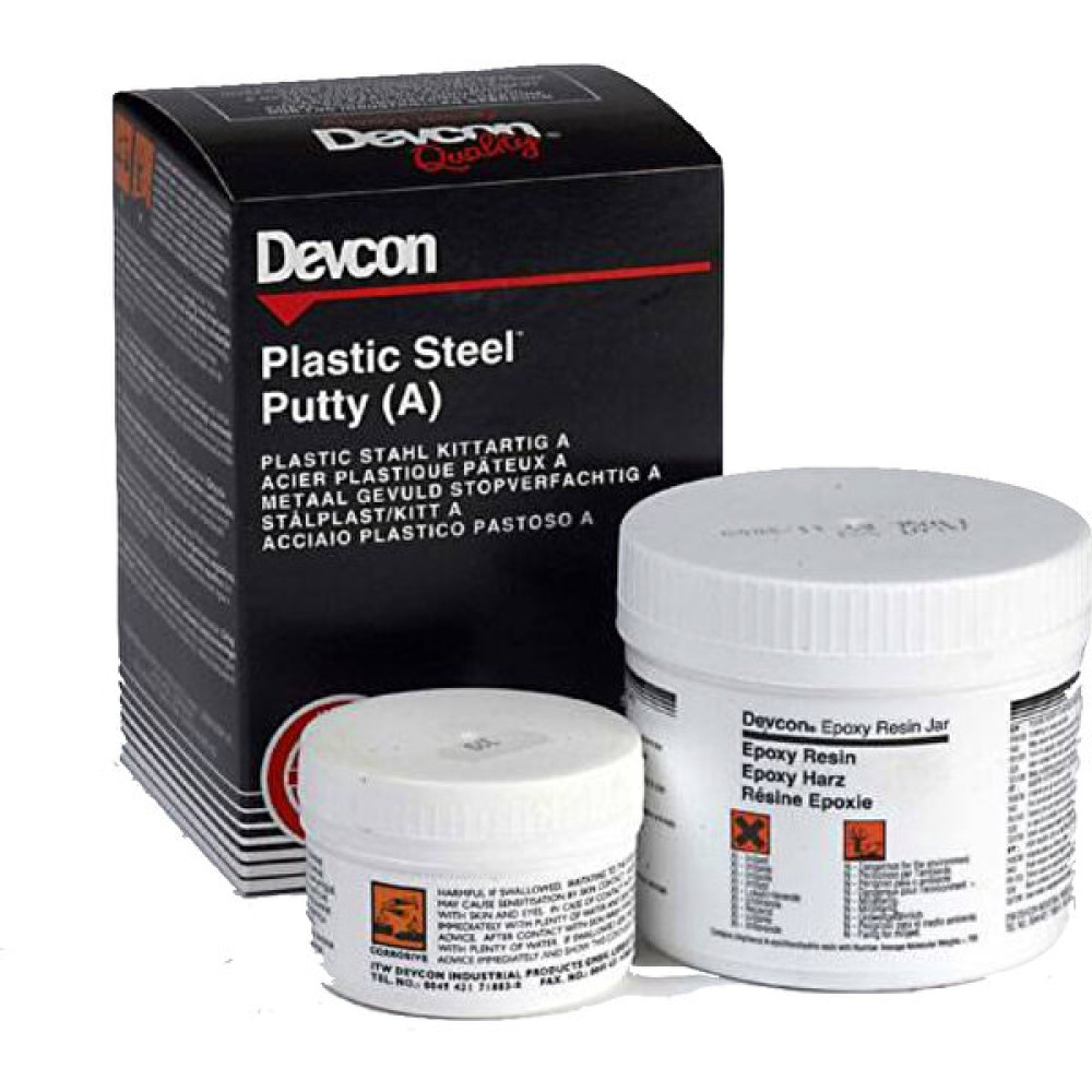 Devcon A Plastıc Steel Putty Plastik Çelik Macun 500 gr Boya Malzemeleri Fiyatı