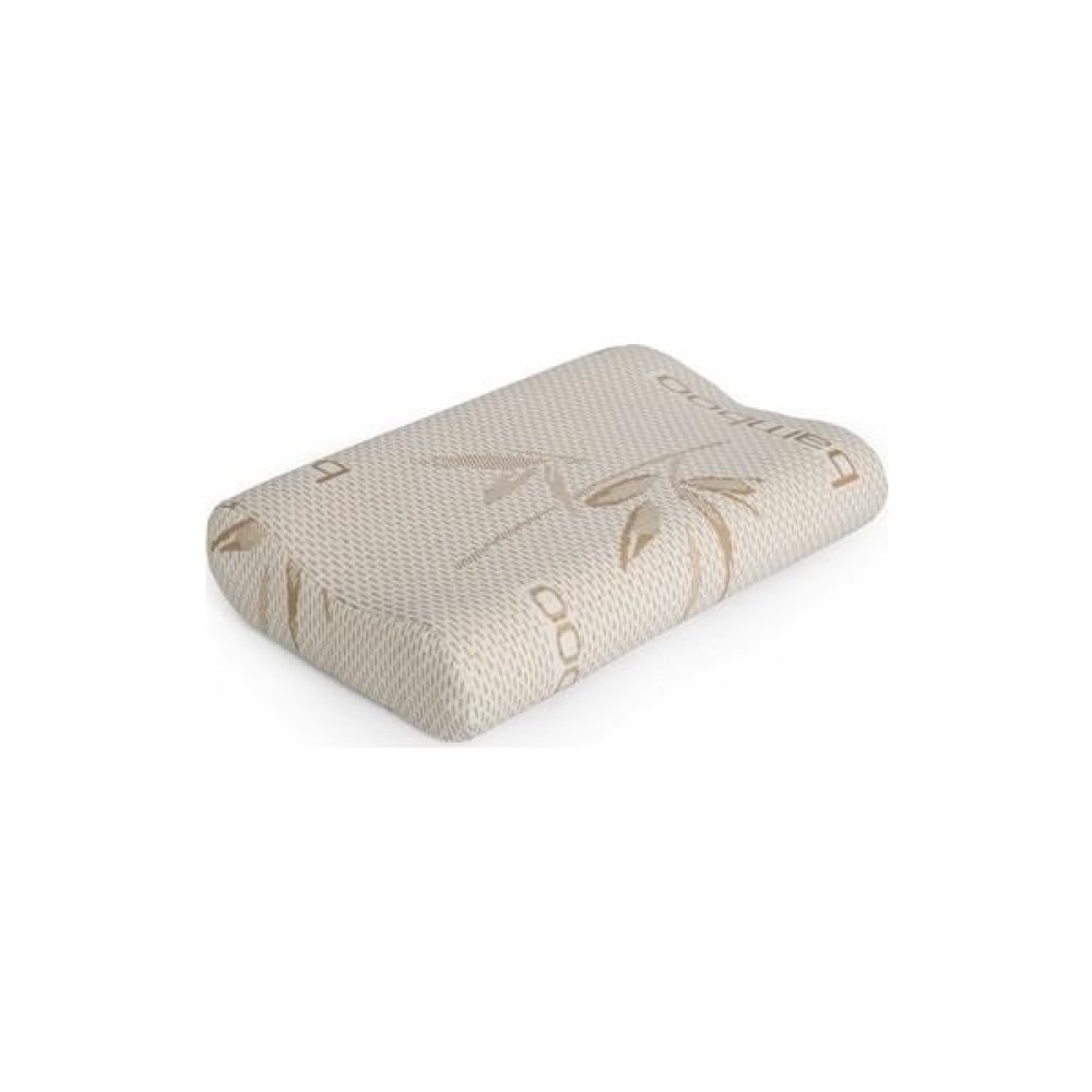 Devigo Bamboo Visco Boyun Destek Yastığı Ortopedik Visco Yastık - 60 x 41 cm - Beyaz Yastık Fiyatı