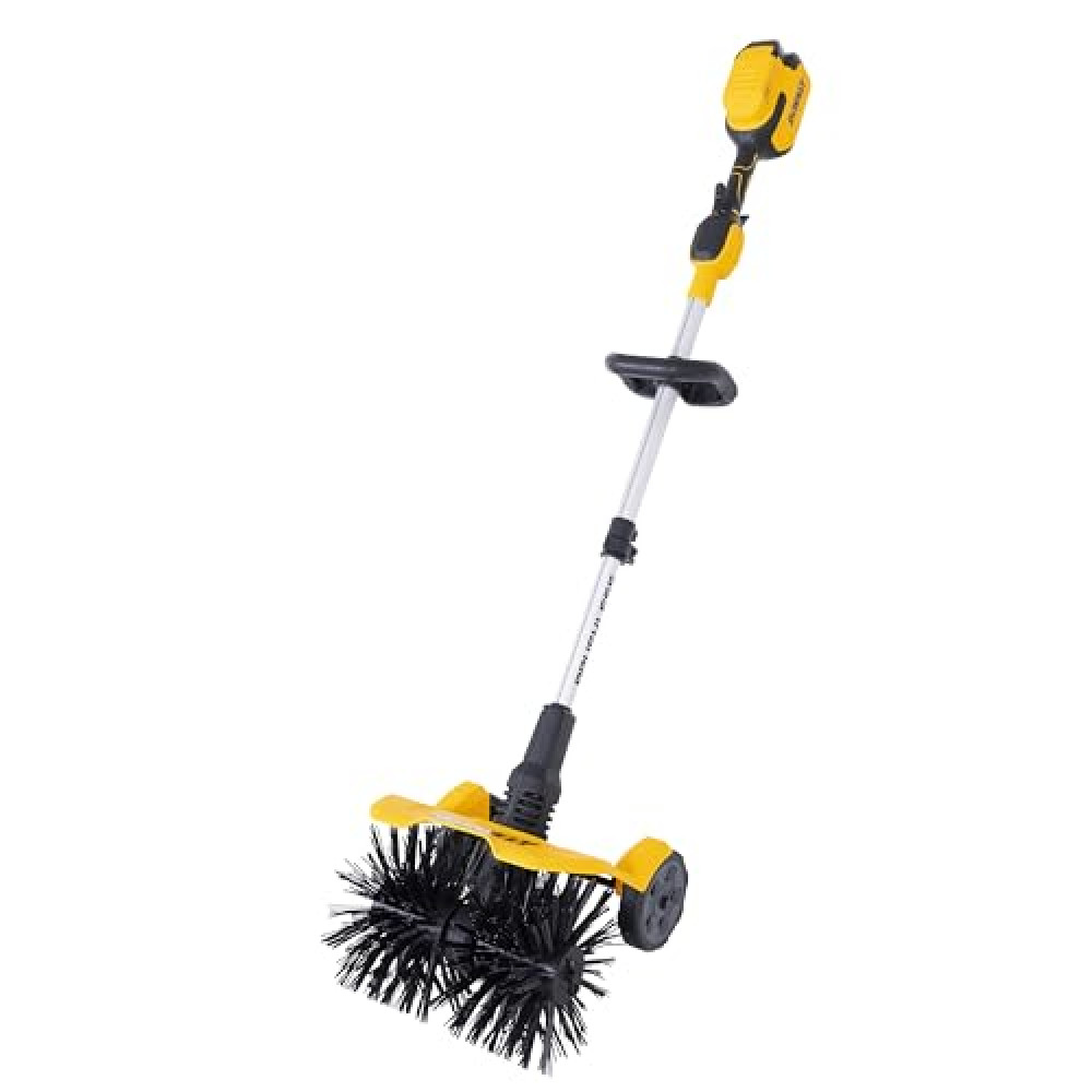 DEWALT 20V Battery Powered Sweeper Brush – High-Power Cleaning for Turf, Grass, Snow & Sidewalks (Tool Only)