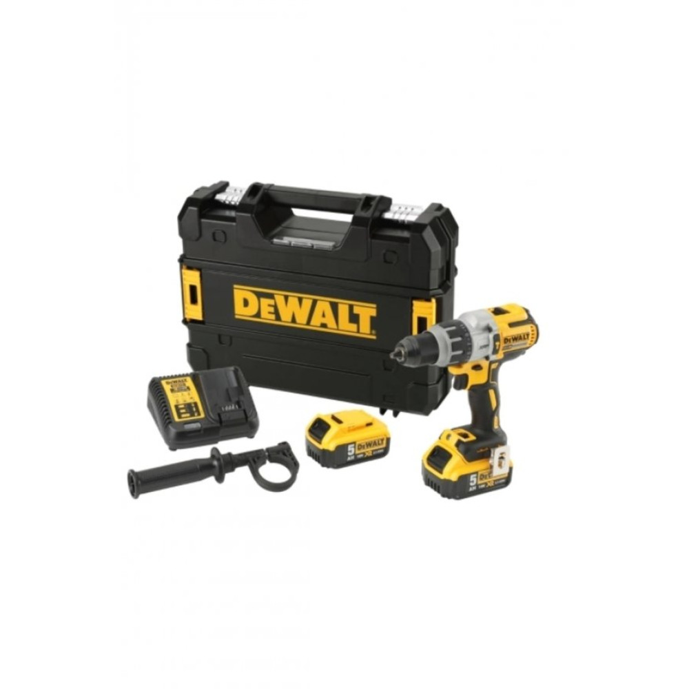 Dewalt Dcd996p2 18Volt/5.0Ah Li-İon Cift Akulu Komursuz Profesyonel Darbeli Matkap Matkaplar Fiyatı