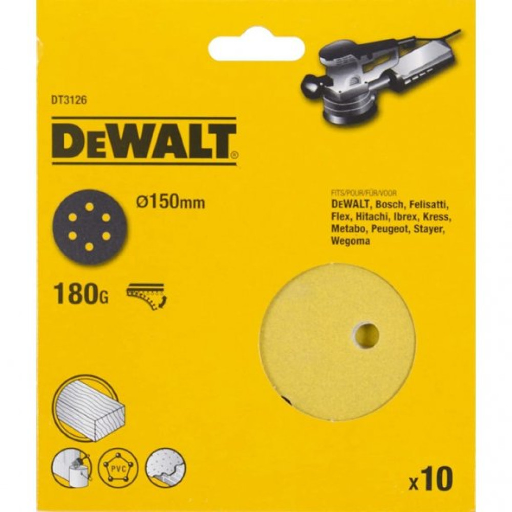 Dewalt Dt3126-Qz 150Mm 180 Disk Zimpara Elektrikli El Aletleri Fiyatı