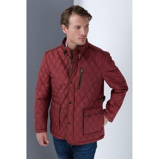 Dewberry 1030001K8613 Bordo Erkek Kaban