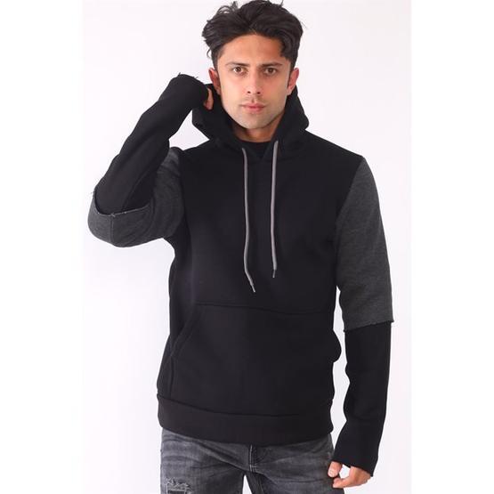 Dewberry 115000101016 Siyah Erkek Sweatshirt