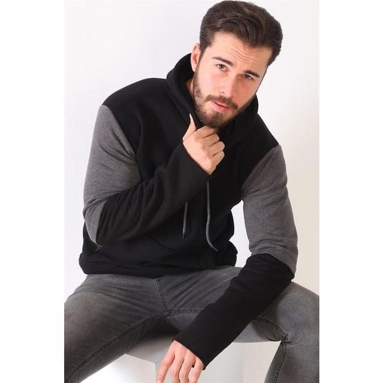 Dewberry 115000101016 Siyah Erkek Sweatshirt