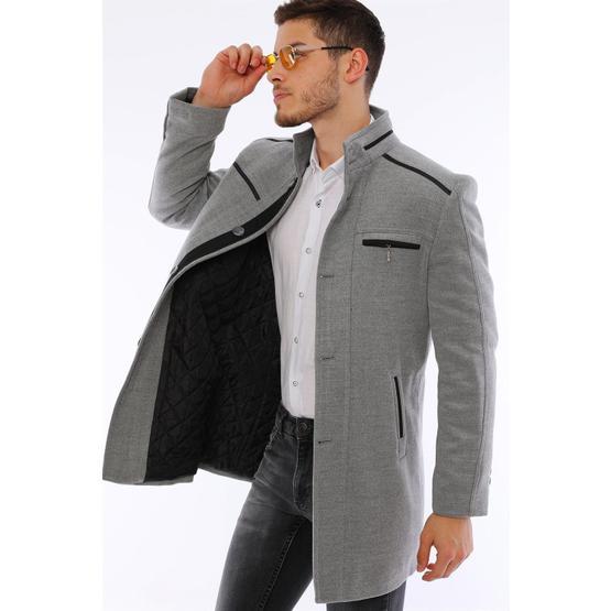 Dewberry Plt8369 Gri Erkek Palto Erkek Mont Fiyatı