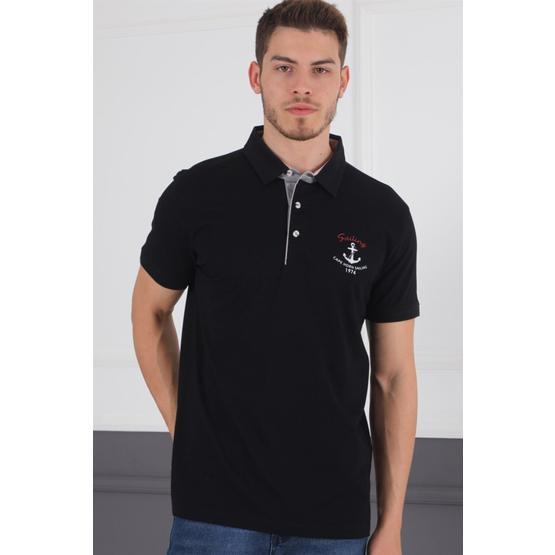 Dewberry T0746 Siyah Dio Rise Erkek T-shirt