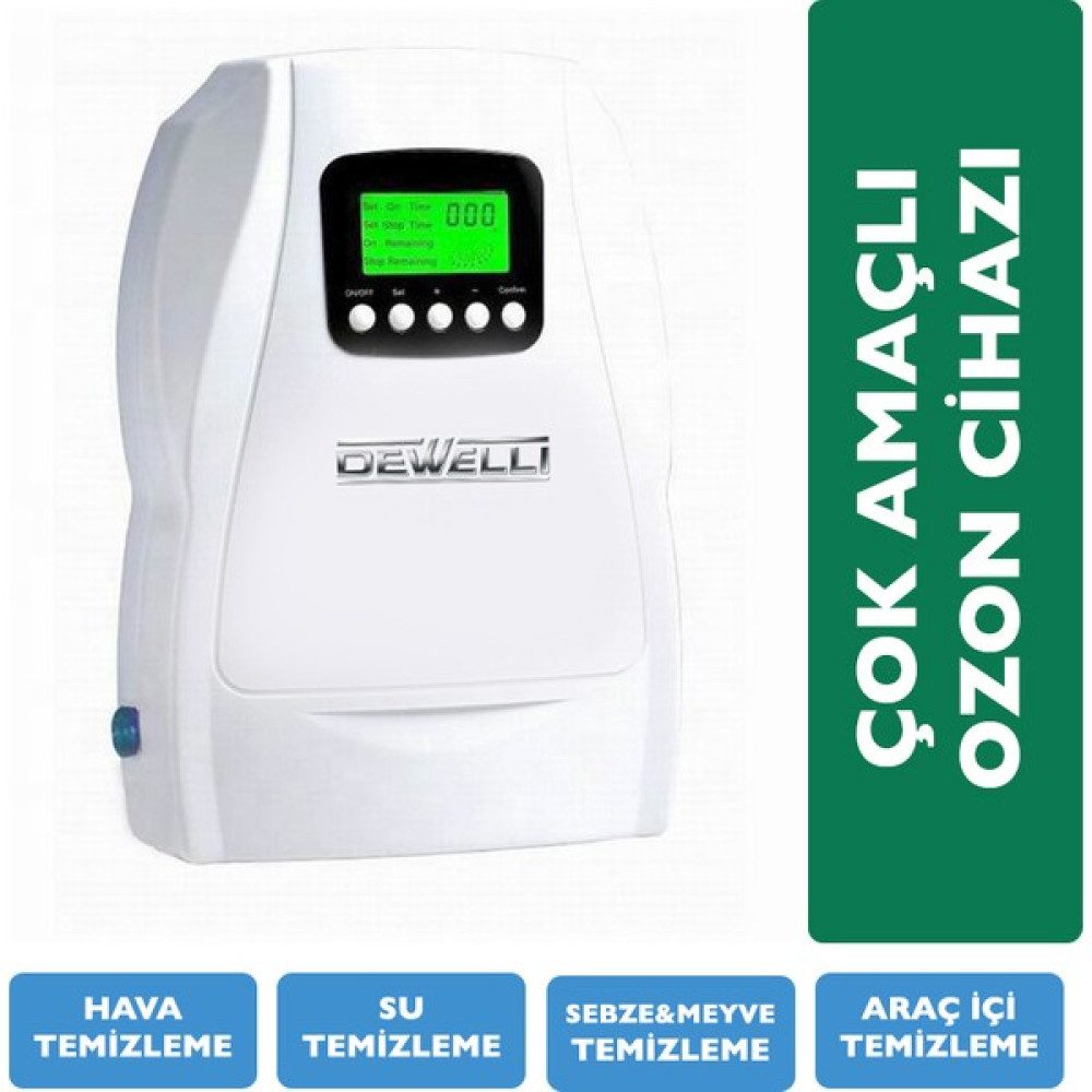 Dewelli DW202 Çok Amaçlı Ozon Cihazı Hava Temizleme - Nemlendirme Cihazları Fiyatı