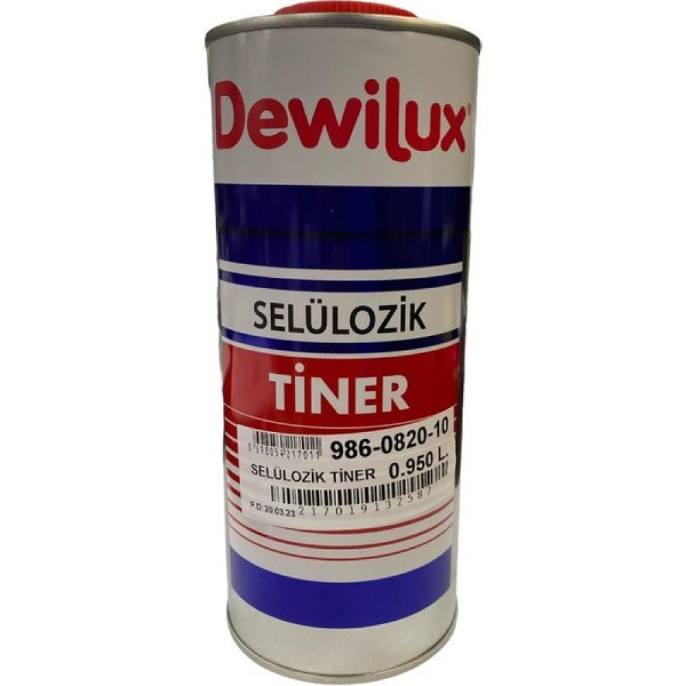 Dewilux Dewilüx Selülozik Tiner 950 ml Boya Malzemeleri Fiyatı