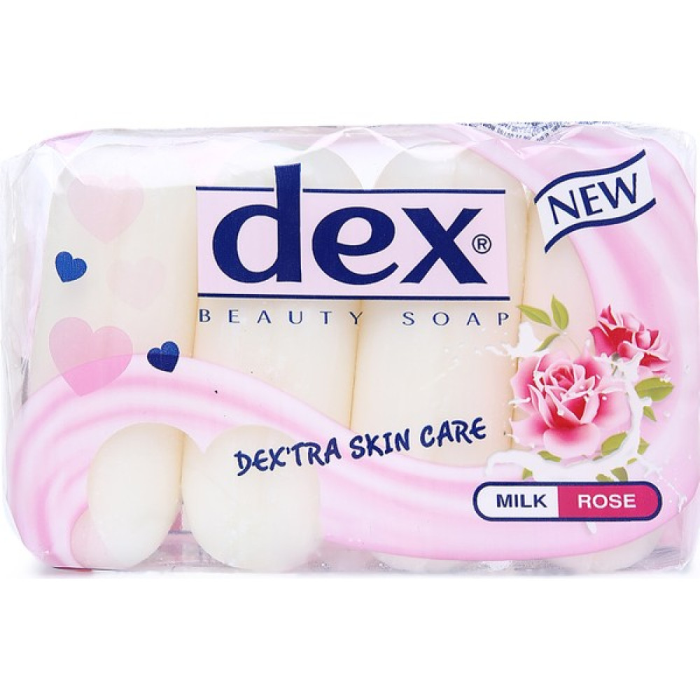 Dex 4 x 85 gr Ecopack Güzellik Sabunu Milk Rose Gül Sabunlar Fiyatı