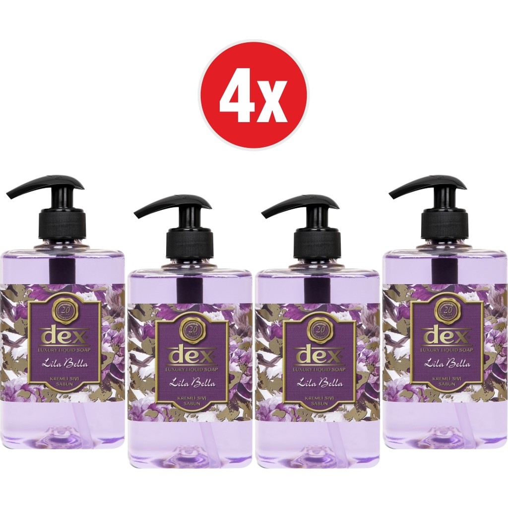 Dex Luxury Lila Bella Sıvı Sabun 500 ml x 4 Diğer Fiyatı