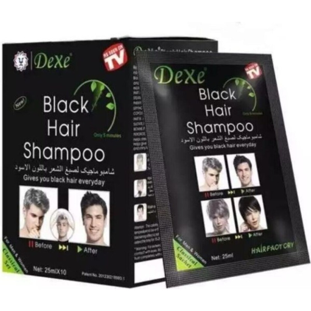 Dexe Sirzade Dexe Beyaz Saç Giderici Şampuan (Black Hair Shampoo) 10X25ML Şampuan ve Saç Kremi Fiyatı