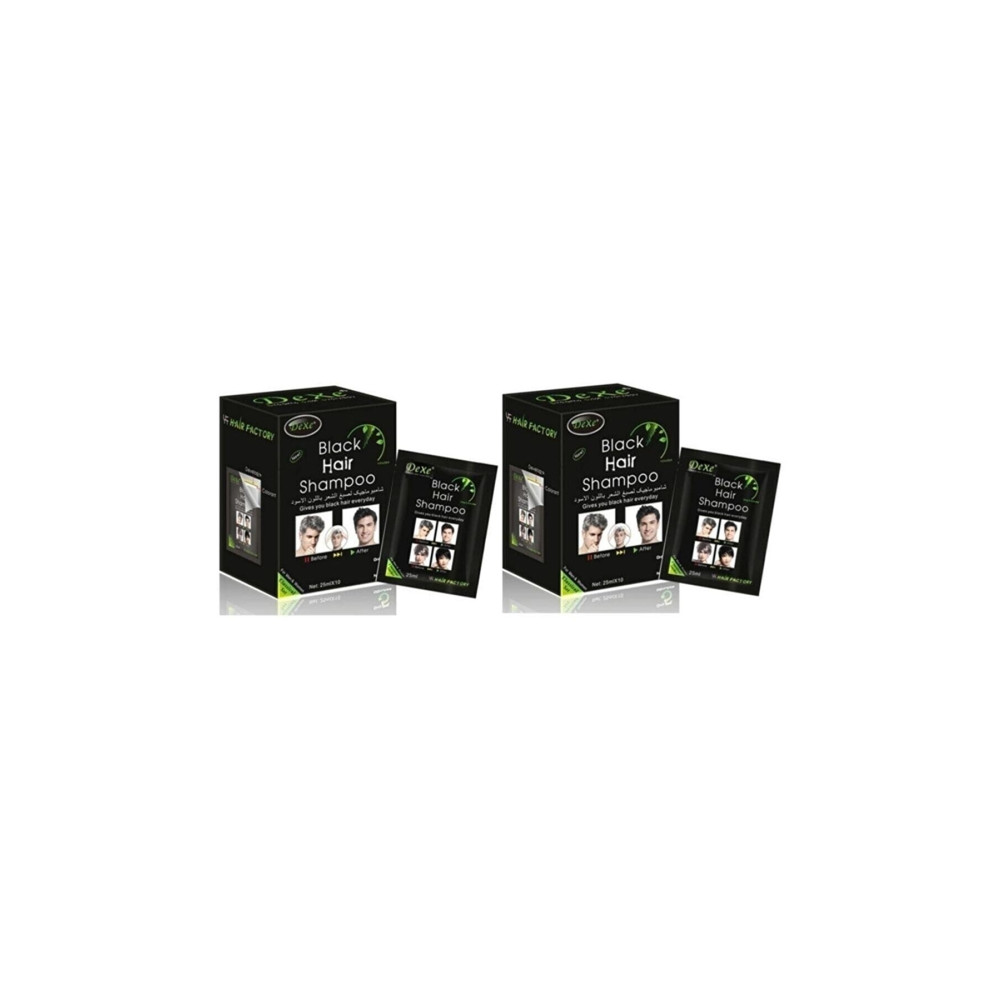 Dexe Siyah Şampuan Black Hair Shampoo Seti 25 Ml X 20 (2 Paket) Şampuan ve Saç Kremi Fiyatı