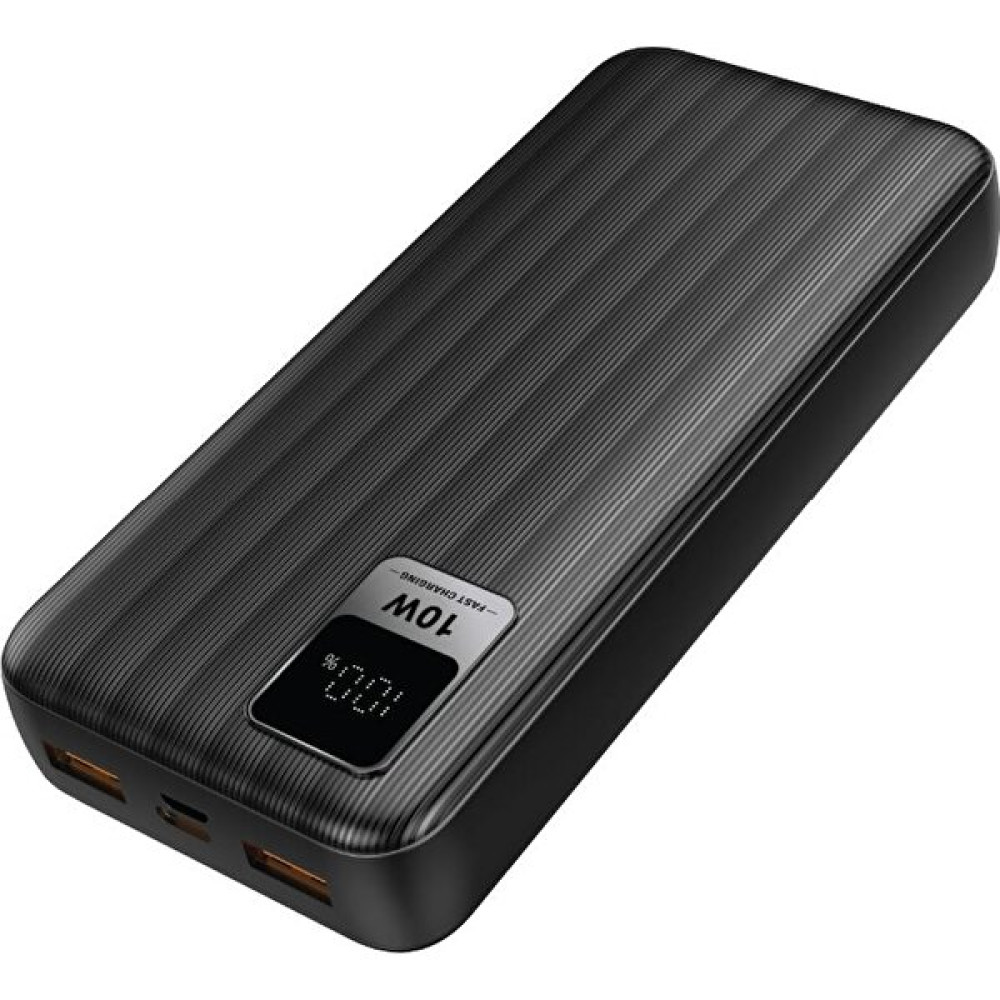 Dexim K52 20.000 Mah LED Göstergeli Powerbank Siyah - DCA0052 Taşınabilir Şarj Cihazı - Powerbank Fiyatı