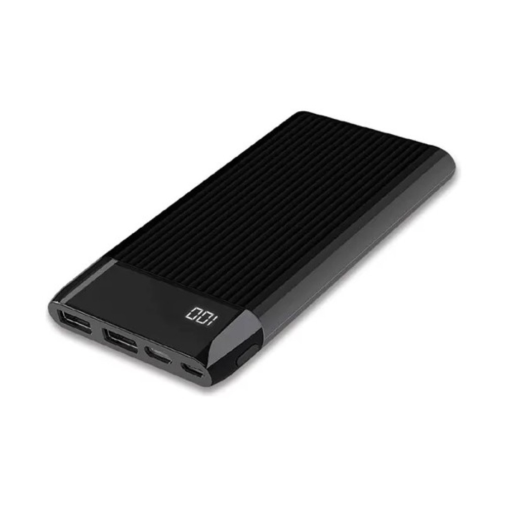 Dexim SY15 LED Ekranlı Hızlı 10.000mAh Powerbank Siyah Taşınabilir Şarj Cihazı - Powerbank Fiyatı