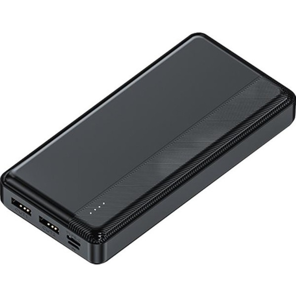 Dexim YB134 20.000 Mah LED Işıklı Powerbank Siyah - DCA0048 Taşınabilir Şarj Cihazı - Powerbank Fiyatı