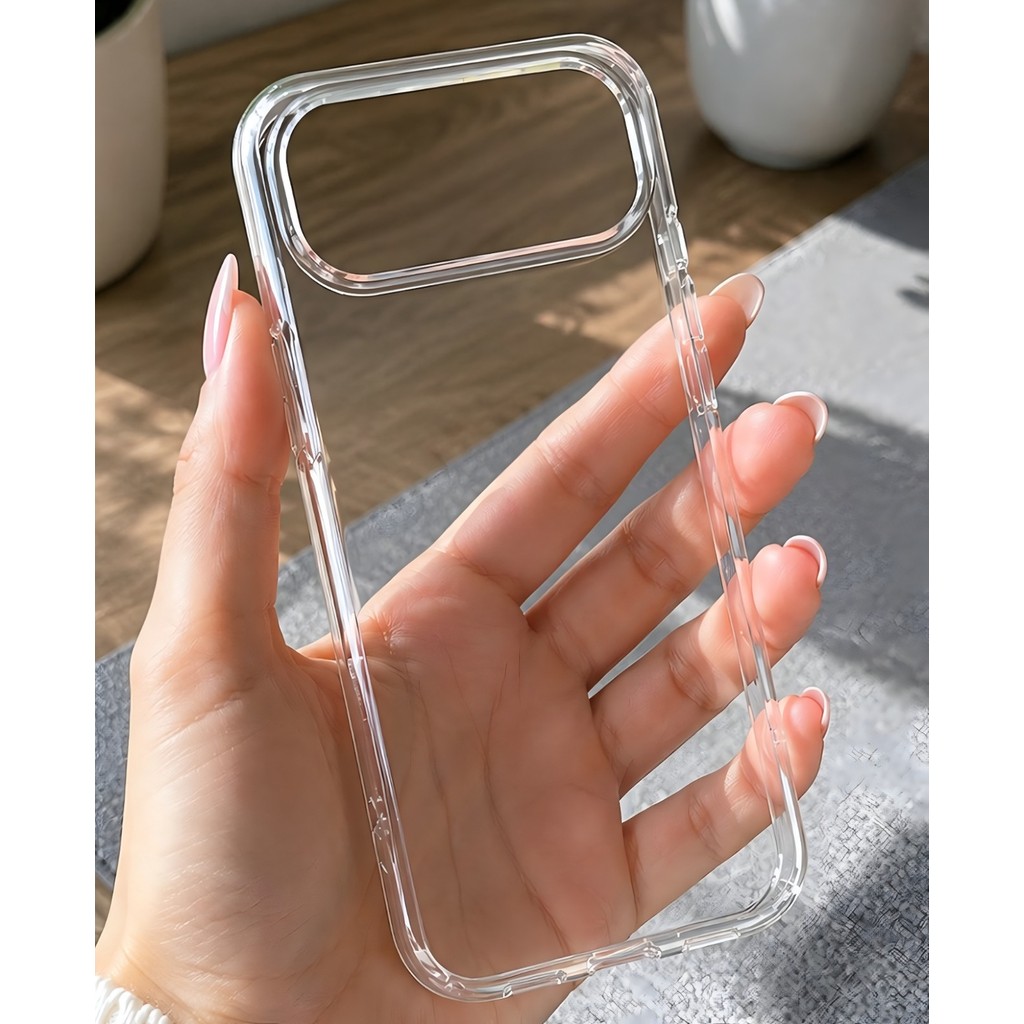Dexmon iPhone 17 Air Uyumlu Sararmaz Sert Ince Kamera Korumalı Şeffaf Kılıf Kapak Cep Telefonu Kılıfı Fiyatı