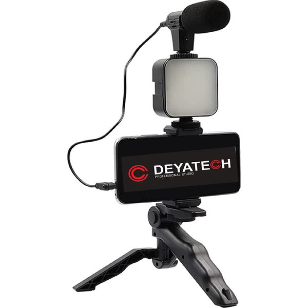 Deyatech LED Ay-49 Youtuber Set Video Çekimi Tiktok Videomaking Işık Video Kamera Aksesuarları Fiyatı