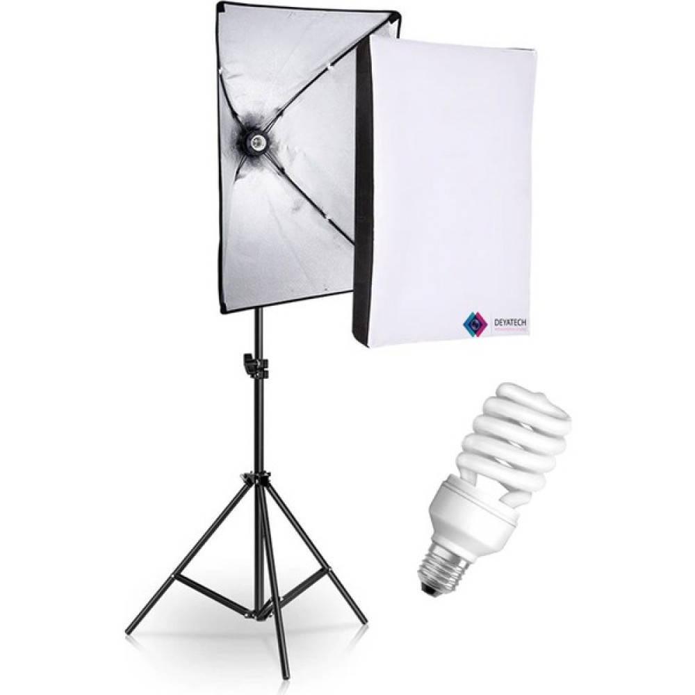 Deyatech Tek Duylu 50X70 Softbox Ürün Çekim Işığı Sürekli Stüdyo Fotoğraf Işığı Video Kamera Aksesuarları Fiyatı