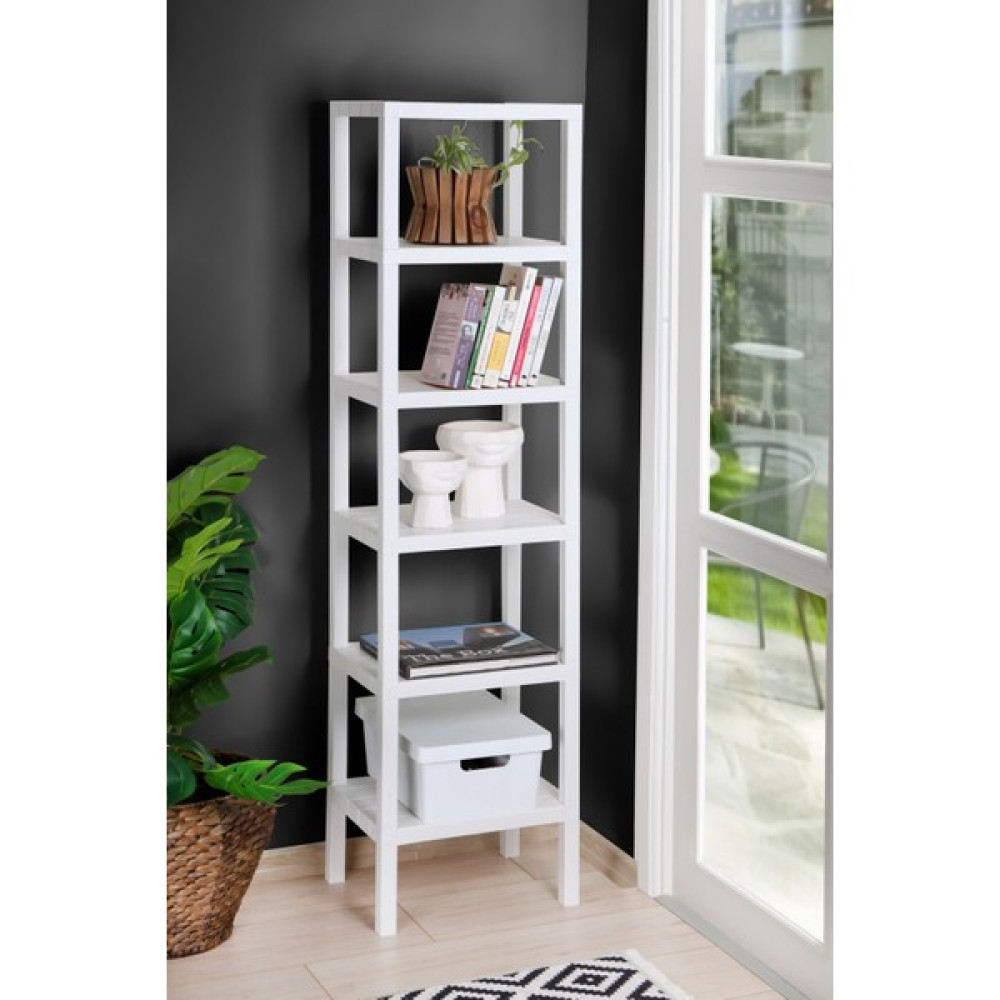 Deyhome Ombeg 6 Katlı Düzenleyici Raf Ünitesi, Kitaplık, Banyo Rafı Mutfak Rafı Balkon Rafı Organizer Beyaz Banyo Dolabı / Mobilyası Fiyatı