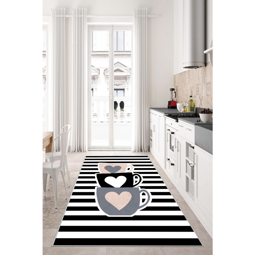 df home Dijital Baskı Yıkanabilir Kaymaz Taban Mutfak Halısı Salon Halısı Koridor Halısı Yolluk Çocuk Halısı 40 x 60 Beden Banyo Halısı Fiyatı