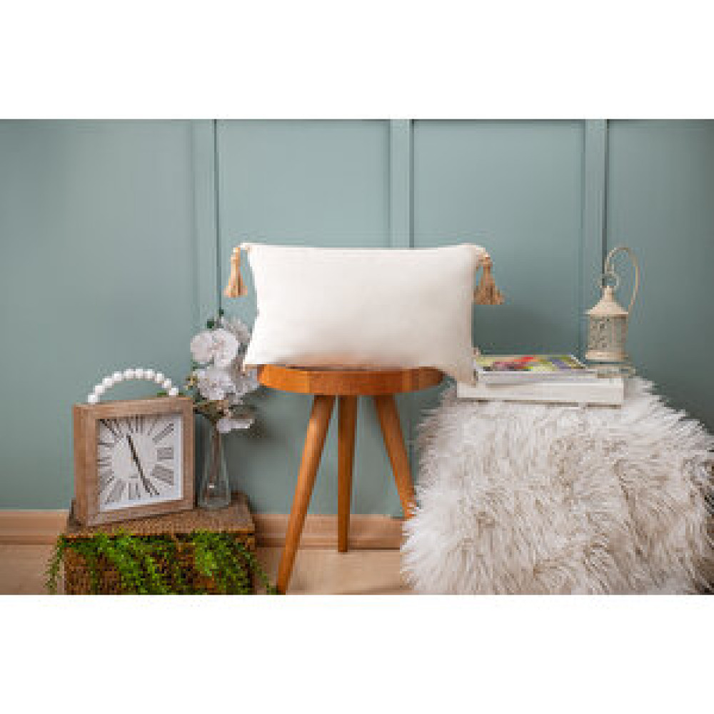 DFN Home Dfn Home Boho Jut Püsküllü Kırlent Kılıfı 30x50 30x50 cm Kırlent / Mobilya Yastığı Fiyatı