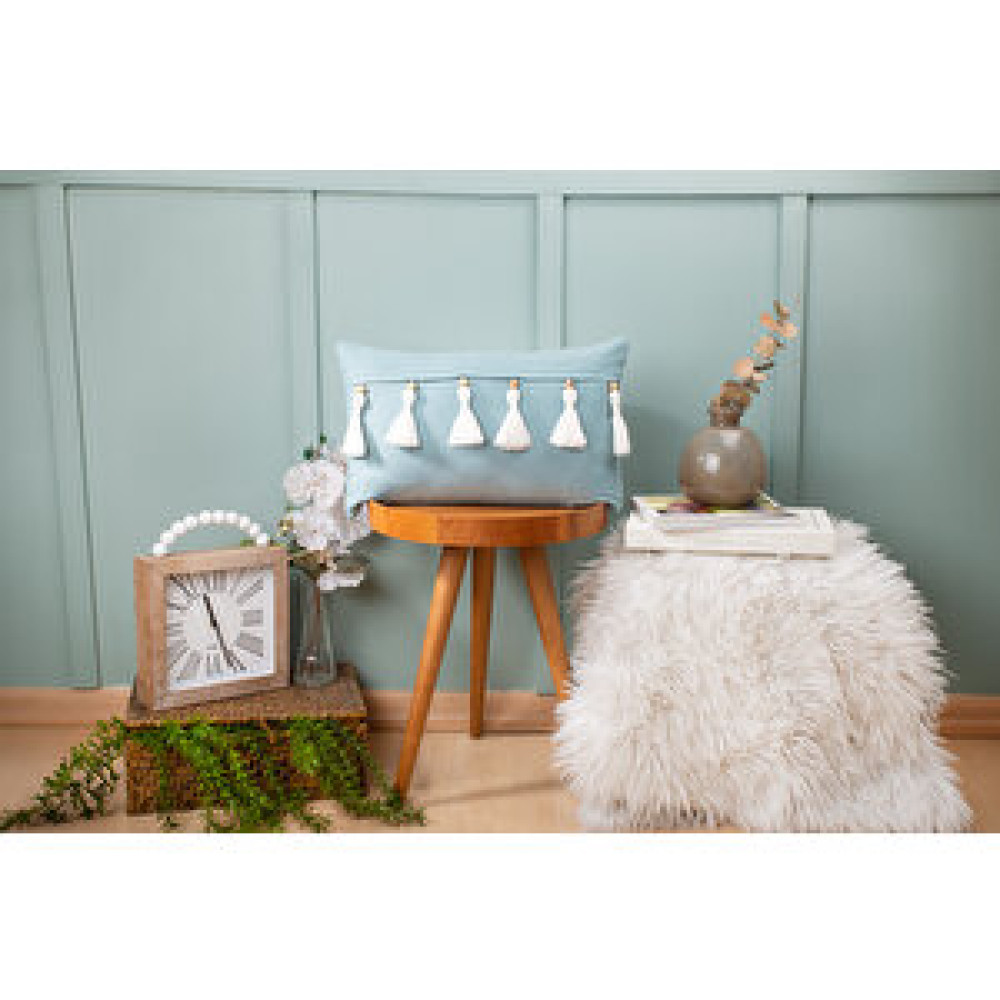 DFN Home Dfn Home Daphne Su Yeşili Kırlent Kılıfı 30x50 Cm Kırlent / Mobilya Yastığı Fiyatı