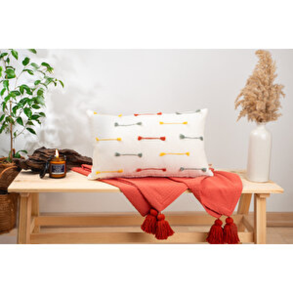 DFN Home Dfn Home Rainbow Krem Renk Kırlent Kırlent / Mobilya Yastığı Fiyatı